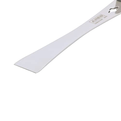 ARES 46017 12-In Stainless Steel Pry Bar Scraper - Built-In Nail Puller