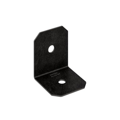 Simpson Strong-Tie APVA4 Outdoor Accents Avant Collection ZMAX, Black Powder-Coated 90° Angle for 4X (Pack of 12)