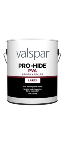 Valspar 91112 White Pro-Hide Interior Latex PVA Primer & Sealer, 1 Gallon - size: 1 Fl Oz (Pack of 1), style: INTERIOR LATEX