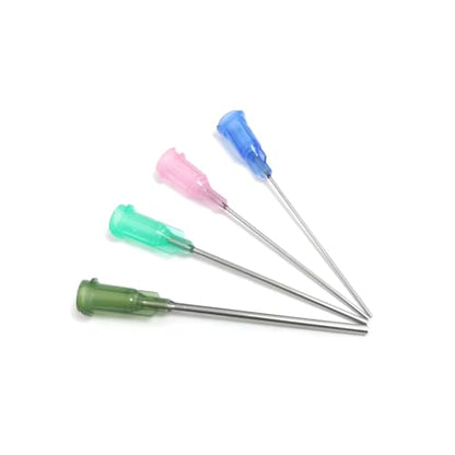 1.5in Mixed Blunt Tip Dispensing Syringe Needle, 4 sizes 20 PCS