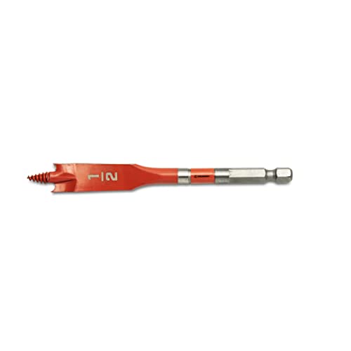 Crescent Screw Point Spade Drill Bit | 1/2" x 4" | CDSP-429