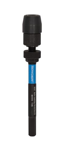 Spyder 6" Hole Saw Extension, Works with Hex 8 and Hex 10 Pilot Bits, Quick Release with Lock (601018) - size: 6"