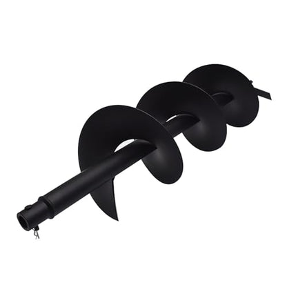 8Inch Auger Drill Bit, Planting Garden Planter Garden Drill Bit Post Hole Rapid Planter Compatible Auger Machine Head with 3/4In Shaft - size: 8Inch