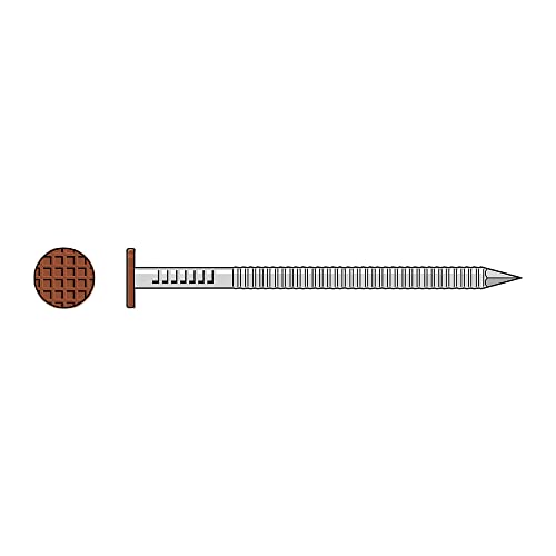 Simpson Strong-Tie S8SNDS1 - 2-1/2" x .092 304SS Siding Nail, Sienna 196ct
