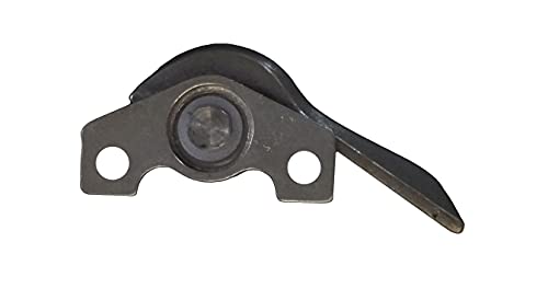 WRS 1-1/4" Sweep Lock, White Bronze, for Double Hung Windows - color: 1-1/4" - White Bronze