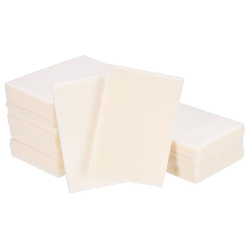 20Pcs 1200-1500Grit Sanding Sponges, 4x2.8In Hook & Loop White - size: 1200-1500 Grit