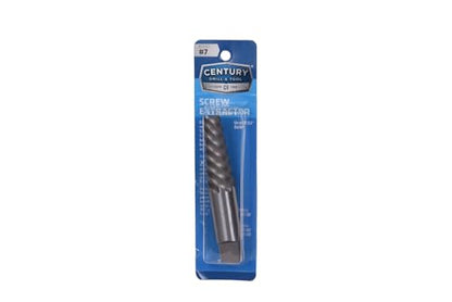 Century Drill & Tool 73307 Spiral Flute Screw Extractor, #7 - size: #7