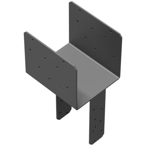 Simpson Strong-Tie ECCQ7.1-6SDS2.5 - End Column Cap Quick-Install for 7-Inch Beams & 6X Posts with SDS Screws, Heavy-Duty Framing Bracket for Structural Support in Home Improvement Projects