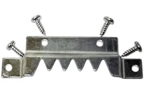 Large Premium Quality Professional Sawtooth Hanger with Screws (2 Pack)