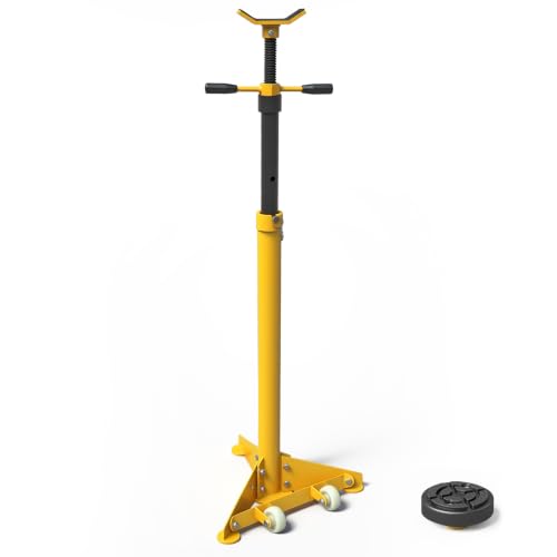YELLOW JACKET Underhoist Support Stand (3/4T with Two Wheels) - size: 3/4T with Two Wheels