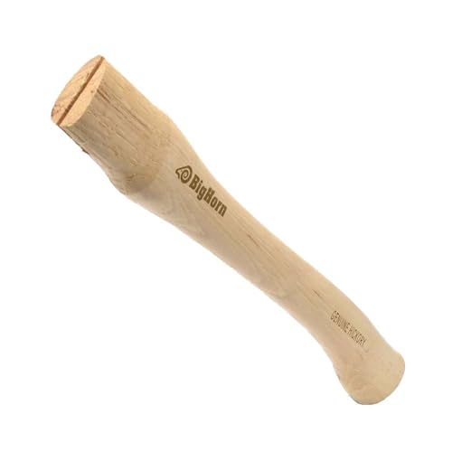 BIG HORN 15155 Replacement Curved Titanium Hammer Handle – 14 Oz - style: Curved Axe Handle Replacement