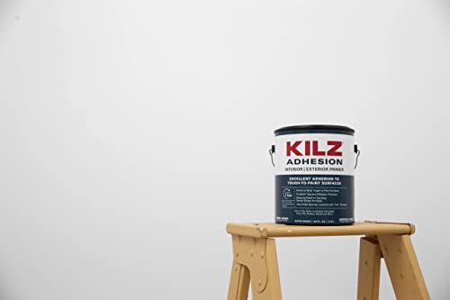 KILZ Adhesion Primer, Interior/Exterior, 1 Gallon - size: 128 Fl Oz (Pack of 1)