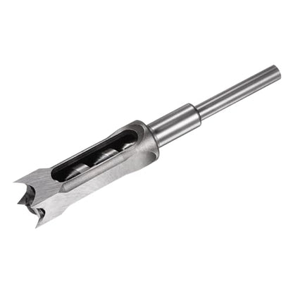 uxcell Square Hole Drill Bit, 1" High-Carbon Steel Hollow Chisel Mortise Power Tool for Woodworking - size: 1 in