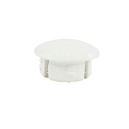 Vinyl Fence Hole Plug (25 Pack) (5/8", White) - color: White