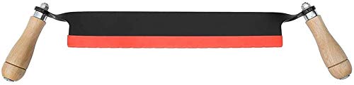 Felled 10 Inches Straight Draw Shave Tool with Steel Blade and Wood Handles - size: 10"