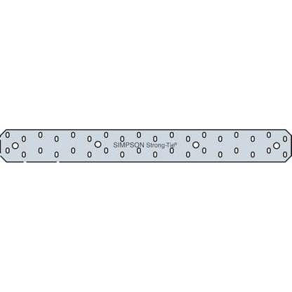 Simpson Strong-Tie MSTC28 MSTC 28-1/4 in. 16-Gauge Galvanized Medium Strap (Pack of 10)