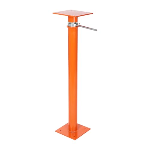 House Floor Jack, 37"-61" Height Range, 12000 lbs Max Load Capacity, Lift Support Telescoping Jack Post, Steel Temporary Support Column, Adjustable Jacking Post for Basement, Beam, Construction - size: 37"-61"