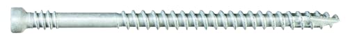 Simpson Strong-Tie FT07212R100W Finish Trim Screw — #7 x 2-1/2 in. T10, Trim-Head, Quik Guard, White (100-Qty)