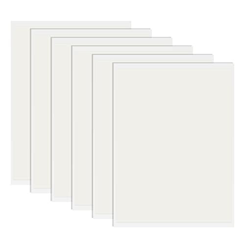 Vinyl Siding Repair Kit, White Durable Self-Adhesive Vinyl Siding Patch Cut to Fit Freestyle Cover Any Cracks, Holes, or Blemishes on PVC Fence Repair Kit(6 Pack) - color: 6 Pack