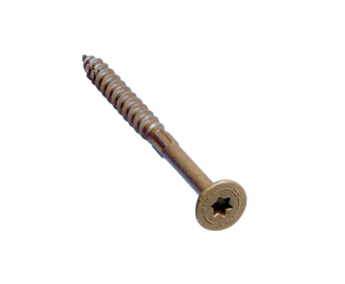 Simpson Strong-Tie SDWS16212QR50 Strong-Drive SDWS FRAMING Screw — 0.160 in. x 2-1/2 in. T25, Quik Guard, Tan (50-Qty)