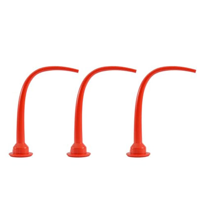 ZYAMY 3PCS Plastic Sealant Extension Nozzle Set Sausage Nozzle for Sealant Application Specialised Gun with Reusable Flexible Applicator For Door and Window Sealing Kitchen and Bathroom Floors