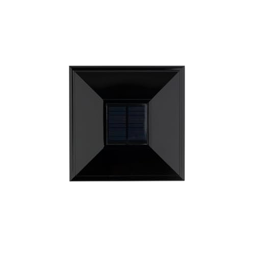 Deckorators Solar Post Cap, Black VersaCap (2-Pack)