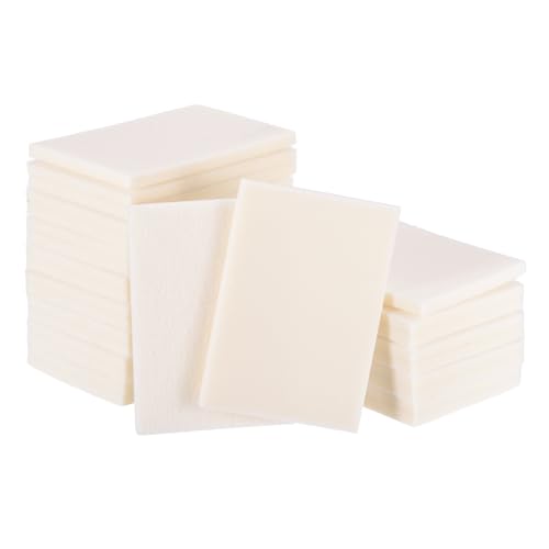 28Pcs 320Grit Sanding Sponges, 4x2.8In Hook & Loop White - size: 320 Grit