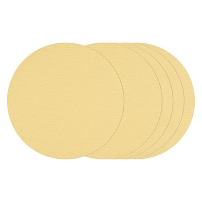 25Pcs Sanding Discs 8In 100Grit Hook and Loop Sandpapers Yellow - color: Yellow, size: 8 Inch(100 Grit)