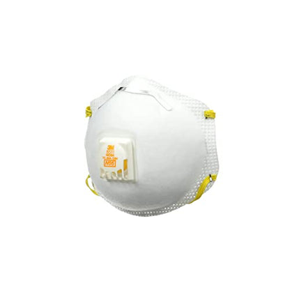 3M 8511 Drywall Sanding N95 Cool Flow Valved Disposable Respirator, 10-Pack