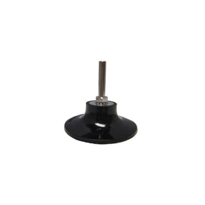 Benchmark Abrasives 3 Inch Sanding Discs Pad Holder Quick Change Mandrel with 1/4 Inch Shank Die Grinder & Drill Sanding Attachment for Deburring Polishing Twist Lock Adapter Sanding Tool - 1 Piece