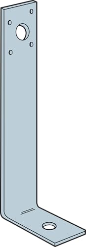 Simpson Strong-Tie A311 A-Series Framing Angle - 11 in. (W1) x 3-/58 in. (W2) x 2 in. (L) Heavy Duty Zinc-Galvanized Steel, 90-Degree Angle Connector for Wood & Structural Framing (Pack of 25) - size: 25 Pack