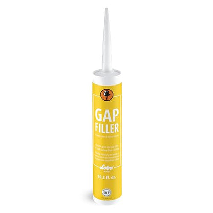 Gap Filler - 310ml (White) Flexible Filler for Hard Surface Floors - color: White