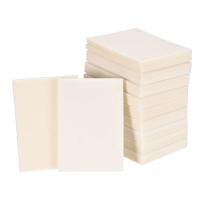 18Pcs 500-600Grit Sanding Sponges, 4x2.8In Hook & Loop White - size: 500-600 Grit