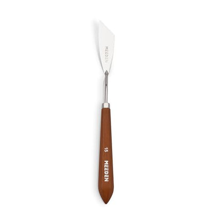 MEEDEN Artist Paint Palette Knife: 9.49" Flexible Stainless Steel, #15 - style: #15