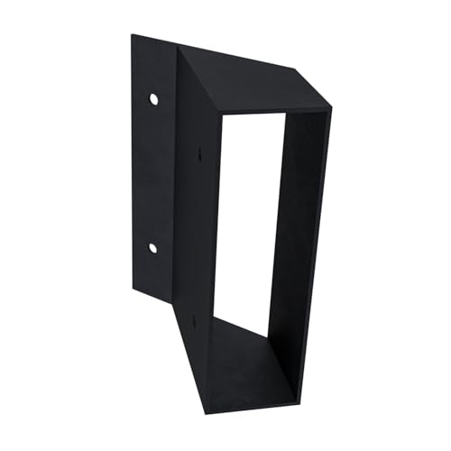 Steel 2x6 Pergola Angle Bracket for Adding Diagonal 2x6 Rafters to Corner/Triangle Pergolas