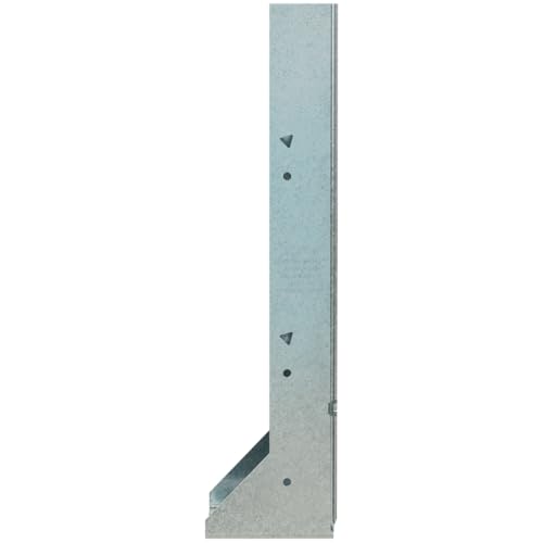 Simpson Strong-Tie HUC412Z HUC Heavy Concealed-Flange Face-Mount Joist Hanger - Nominal Joist Size: 4x12, ZMAX Galvanized Coating, Heavy Duty Steel Construction