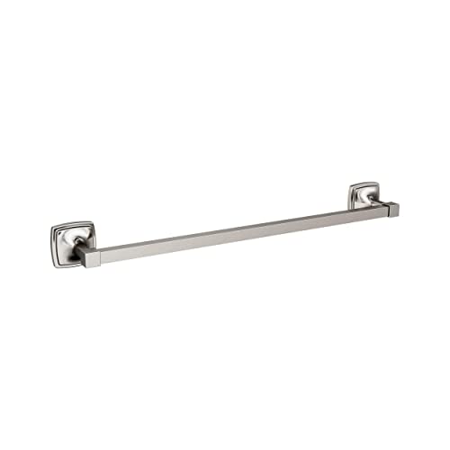 Amerock Stature 18" Brushed Nickel Towel Bar - color: Brushed Nickel, size: 18 Inch (457 mm)