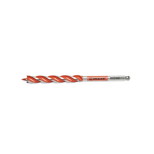 Crescent Solid Auger Drill Bit | 7.5" x 1/2" | CDAG-7529 - size: 7.5" x 1/2", style: 7.5" x 1/2"