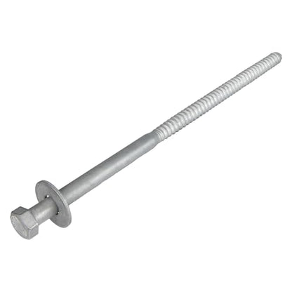 1/2 x 12 (25 Pack) Lag Screw Kit, 25 Screws and 25 washers, Hot Dip Galvanized, Meets ASME B18.2.1 Industrial/Commercial Grade by Makers Bolt - size: 1/2 x 12