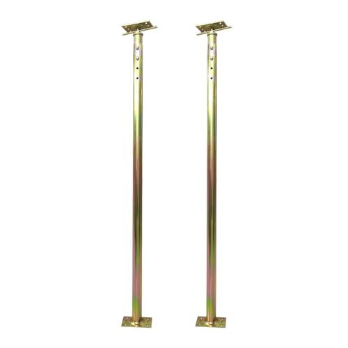 2 Pack Adjustable House Floor Jack Post Screw 59" - 100" for Leveling - size: 59"-100"