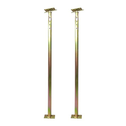 2 Pack Adjustable House Floor Jack Post Screw 59" - 100" for Leveling - size: 59"-100"
