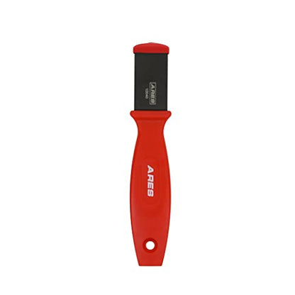 ARES 10040 Tungsten Carbide Scraper - 1-1/4-In Blade, Abrasive Finish