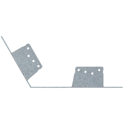 Simpson Strong-Tie LSCZ LSC 18-Gauge ZMAX Galvanized Adjustable Stringer Connector - size: 1 Each