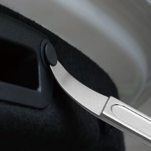 Metal Skin Wedge Tool (Curved & Straight) Patented - Popularly Used in The Aviation/Automotive Industry (1, Mini) - size: Mini