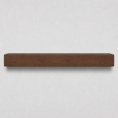 Fireplace Mantel, Rustic, Shelf, Floating Mantle, Real Wood, Beam, URBANDI (Provincial, 48Lx6Hx8D) - color: Provincial, size: 48Lx6Hx8D