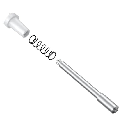 25 Pack Window Screen Plunger Latches with Caps White - color: White