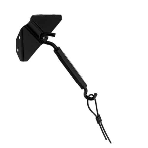 National Hardware Anti-Sag Gate Kit, Steel, Exterior Use, Black