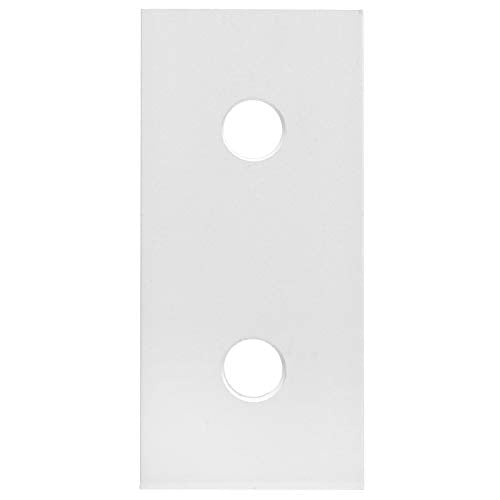 10pcs Aluminum Joining Plate 2 Hole 3030 Flat Bracket - size: 3030