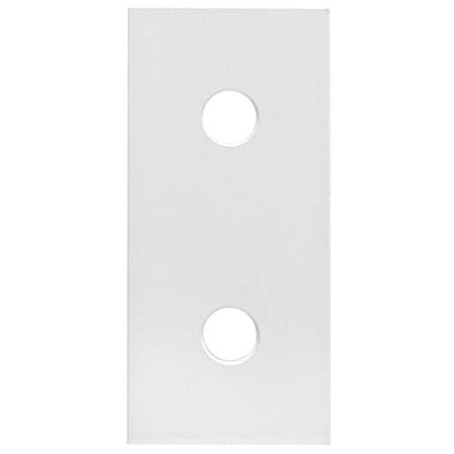 10pcs Aluminum Joining Plate 2 Hole 3030 Flat Bracket - size: 3030