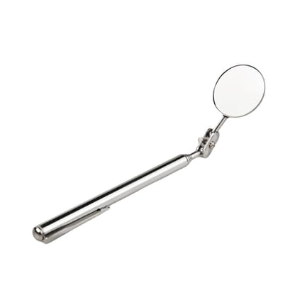 Flylin 4Pcs Telescoping Inspection Mirror Pen Style 33mm for Car Repair